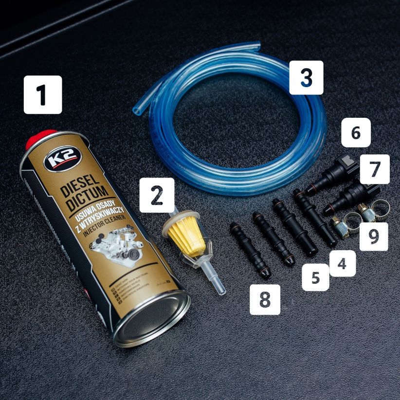 K2 Diesel Dictum 500ml - Diesel Injector Cleaning Kit