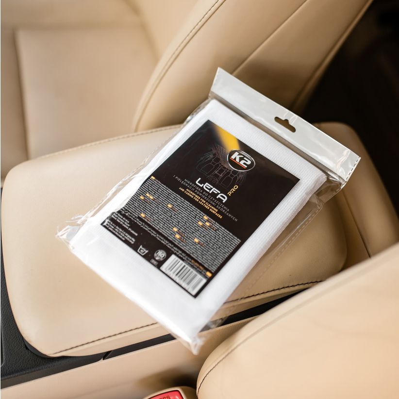 K2 Lefa 40x40cm - Leather Cleaning Microfiber Cloth
