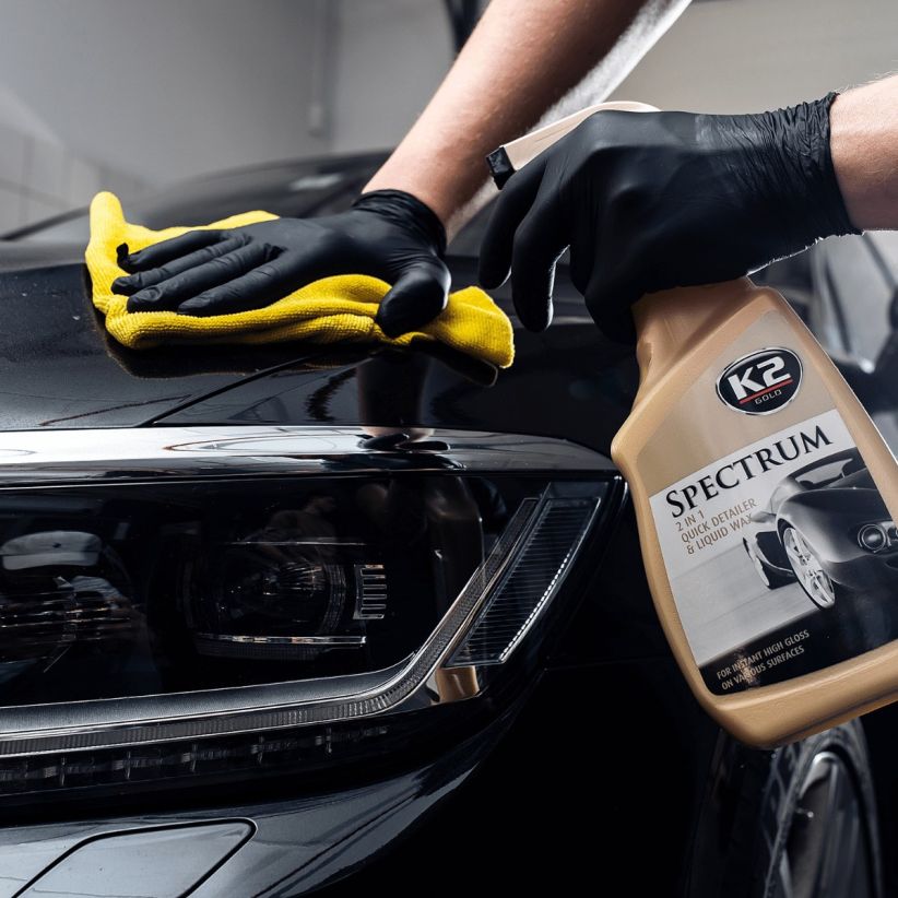 K2 Spectrum 700ml - Synthetic Liquid Wax (Quick Detailer) Box