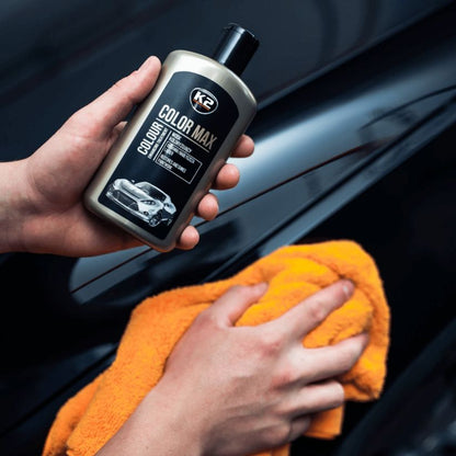K2 Color Max 250ml - Colored Wax Polish - Black
