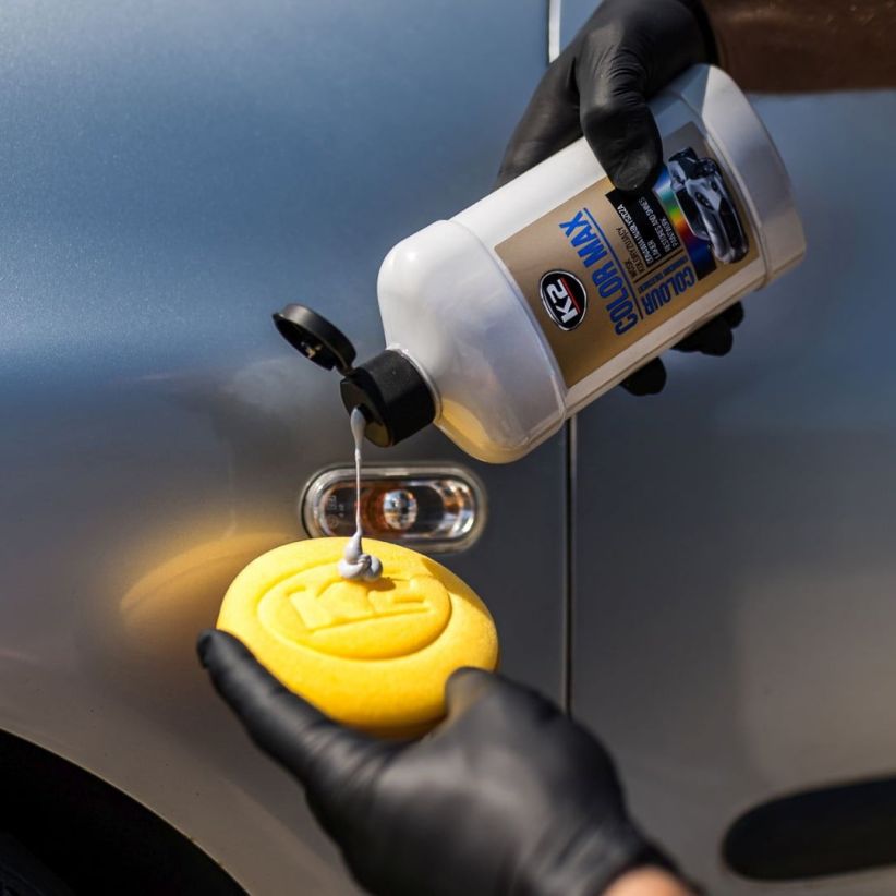 K2 Color Max 500ml - Colored Wax Polish - Silver