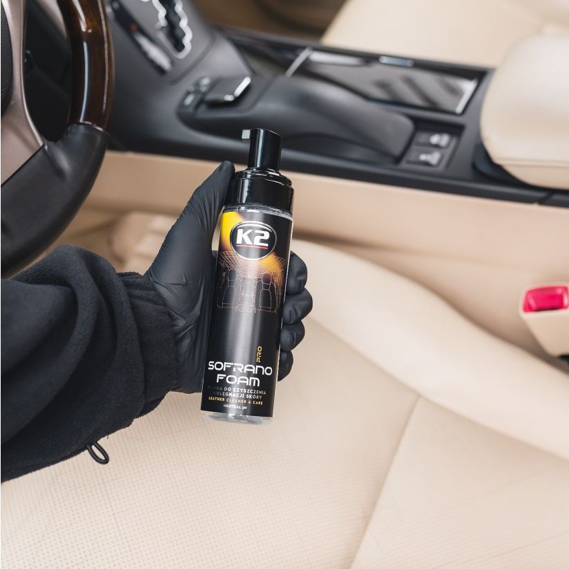K2 Sofrano Foam Pro 200ml - Leather Cleaning Foam