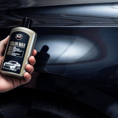 K2 Color Max 250ml - Colored Wax Polish - Black