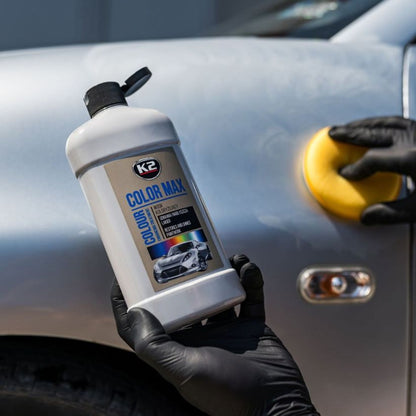 K2 Color Max 500ml - Colored Wax Polish - Silver