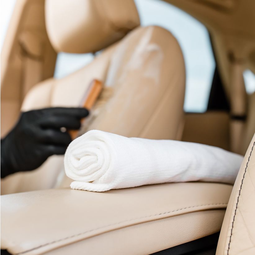 K2 Lefa 40x40cm - Leather Cleaning Microfiber Cloth