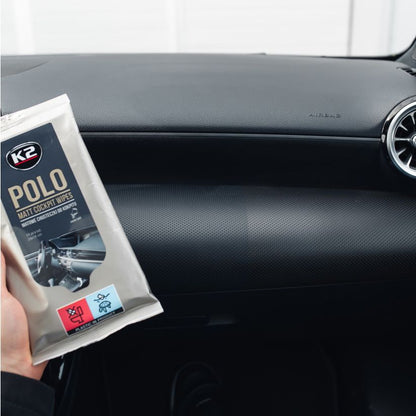 K2 Polo Matt Wipes - Matte Dashboard & Plastic Wipes