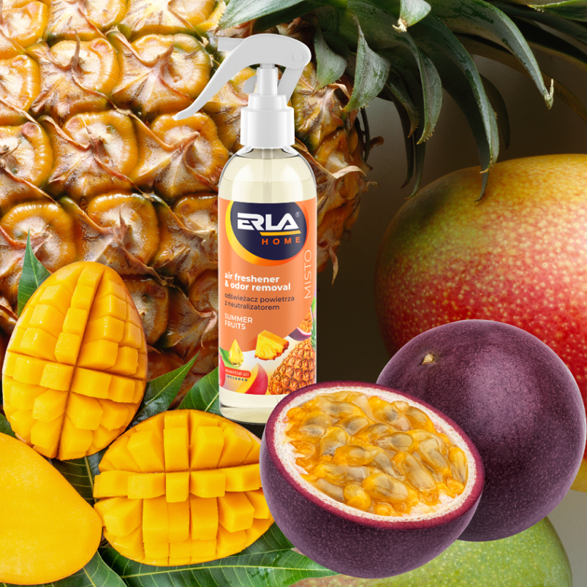Erla Home Misto Fruits - Air Freshener & Odor Neutralizer 250ml