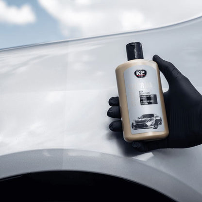 K2 Color Max 250ml - Colored Wax Polish - Silver