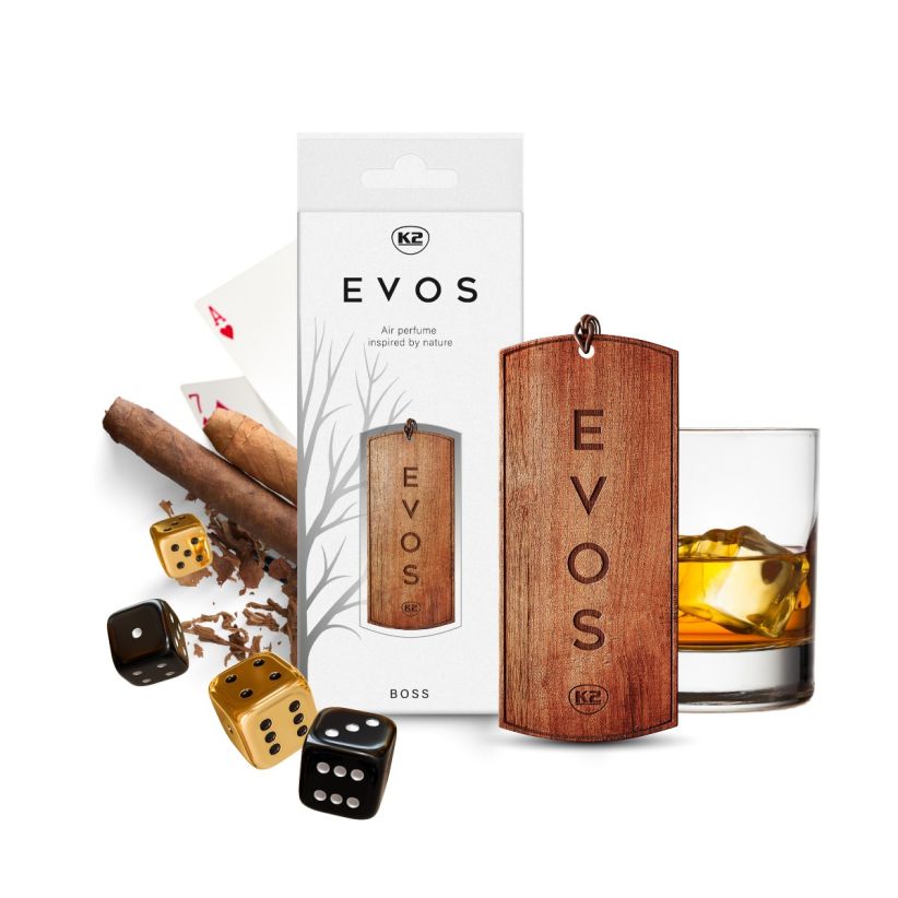 K2 Evos - Wooden Pendant Car Air Freshener