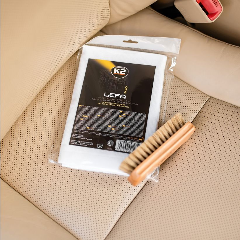 K2 Lefa 40x40cm - Leather Cleaning Microfiber Cloth