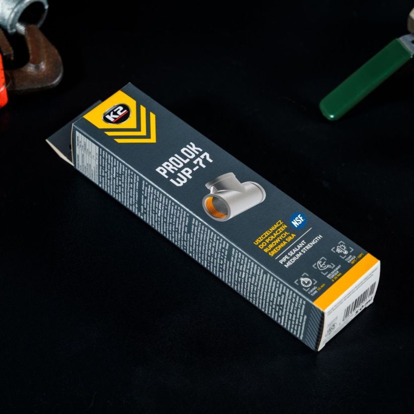 K2 Prolok WP-77 50ml - Anaerobic Pipe Thread Sealant