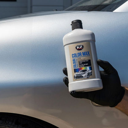 K2 Color Max 500ml - Colored Wax Polish - Silver